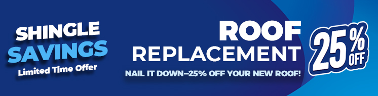 Nail it down - 25% off your new roof! Nail it down - 25% off your new roof!